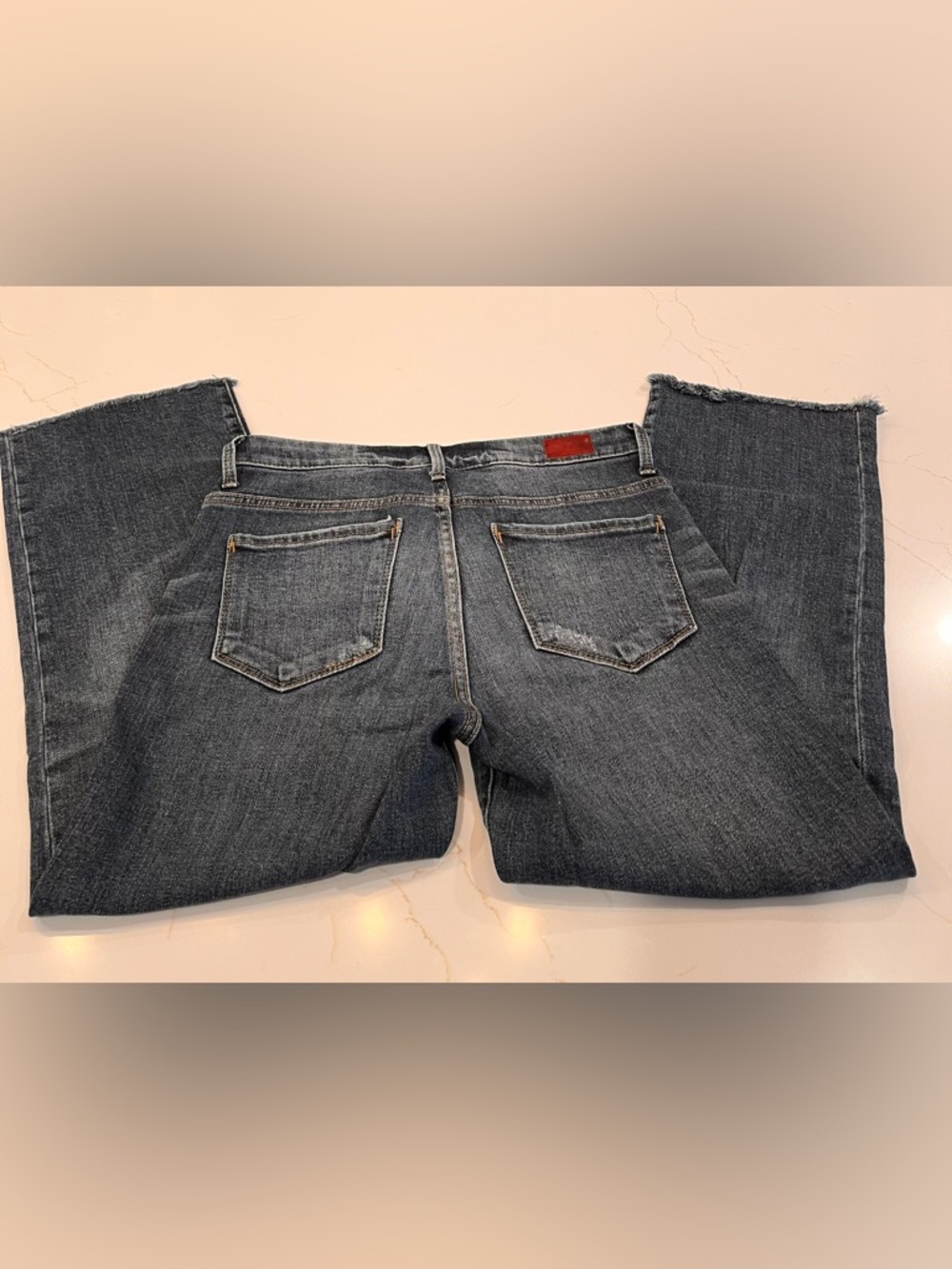 Whetherly James Distressed High Waist Button Fly Wide Leg Jeans | 4 - Picture 8 of 13